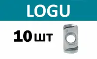 Сменные пластины твердосплавные (MFH) LOGU030310ER-GM KN1125 HIGH FEED