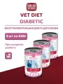 Влажный корм для кошек Solid Natura VET Diabetic при сахарном диабете упаковка 3 шт х 340 г