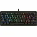 Клавиатура проводная Cougar Puri mini RGB, механическая Gateron Red, клавиш - 61, USB, черная