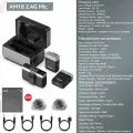 Беспроводной петличный микрофон Ulanzi U-Mic AM18 2.4G, AM18 U-MIC