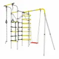 Спортивно-игровой комплекс ROMANA Космос 103.21.05-01 серый/желтый с качелями фанерными 1. Д-26.00