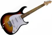 PEAVEY Raptor Plus SNB SSS электрогитара stratocaster, 22 лада, цвет Sunburst