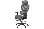 Кресло рабочее Hoff Trenton, 64х120х67 см, цвет серый