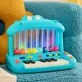 Игрушка музыкальная пианино Battat Прыгающие зверюшки; бегемотик