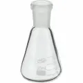 Колба коническая (Эрленмейера) на 25 мл со шлифом 14/23 Кн-25-14/23 ТС со шкалой, стеклянная, 5 шт