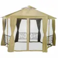 Набор для шатра «Антрацит»: штора, сетка, тент, цвет бежевый