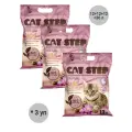 Комкующийся наполнитель Cat Step Tofu Lotus, 12л, 3 шт.