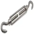 Талреп DIN 1480 М8 крюк-крюк оцинкованный | код DIN1480-М8-HH | Крепдил (5шт.в упак.)