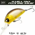 Воблер плавающий LUCKY JOHN Shallow Pilot HAIRA TINY 33LBF 402 33 мм 4 гр заглубление до 1 м
