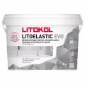 Клей реактивный двухкомпонентный для плитки и камня LITOKOL LITOELASTIC EVO 3 кг