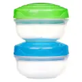 Набор порционных контейнеров Sistema To Go 210 мл, 2 шт, пластик, разноцветные