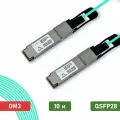 AOC кабель QSFP28, 100 Гбит/с, 10 м
