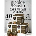 Кофе в капсулах Nescafe Dolce Gusto Cafe Au Lait Intenso, 48 капсул, 3 упаковки