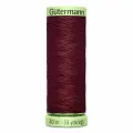 Нитки швейные Top Stitch 30/30 м для декоративной отстрочки, 100% полиэстер, Gutermann 744506 (369 винный), 5 шт