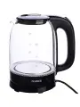 Электрический чайник ZIMBER, с подсветкой, стеклянный, 2200Вт, 1.7л