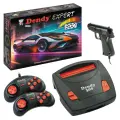 Игровая приставка Dendy Expert 300 встроенных игр (8-бит)/ Ретро консоль Денди с двумя джойстиками и световым пистолетом