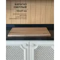 Разделочная доска большая прямоугольная без упора карагач светлый 50*37*2,3 см