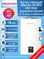 Настенный котел газовый MIZUDO M18TH Lite One, одноконтурный газовый котел Мизудо Лайт с закрытой камерой сгорания с шиной OpenTherm