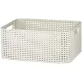 Корзина RATTAN STYLE BOX M кремовая, CURVER