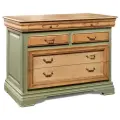 Комод деревянный Оливия | олива