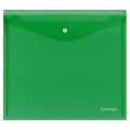 Папка-конверт на кнопке Berlingo No Secret (А5+, 200мкм) зеленая (EFb_05004), 12шт.