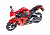 Мотоцикл модель коллекционная WELLY 1:10 Honda CBR 1000 RR 2009, красный 62804W
