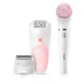 Эпилятор Braun 5-885BS Silk-épil Beauty Set 5 260 мм белый/розовый