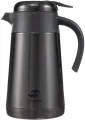 Термокофейник Stinger, 1,6 л, нержавеющая сталь, чёрный, 18 x 13,6 x 25,9 см