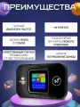Wi-Fi с поддержкой SIM-карты, карманный роутер 4G/5G LTE, работает от встроенного аккумулятора черный