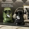 Креативный держатель для наушников, держатель для очков, коробка для салфеток, черное+зеленый,2 шт.
