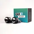 Светодиодные би-линзы GNX Silver (ver1.2) 3.0 5700K, LED 49W/50W, активное охлаждение, комплект 2 шт