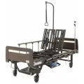 Кровать для лежачих больных медицинская механическая Med-Mos YG-5 тип 7.7 (РМ-5624Н-05), с боковым переворачиванием, кардиокреслом, туалетом, с матрасом