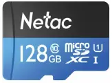 Карта памяти Netac P500 Standard, microSDXC, 128 ГБ, Class 10, UHS-I U1, 1 шт. (NT02P500STN-128G-S)