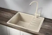 Кухонная мойка GRANULA 5803, бежевый