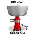 Сепаратор для молока электрический Комфорт СИЦ-100Р, 12 л, 12000 об/мин, красный