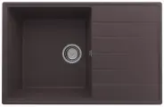 Кухонная мойка Ulgran Quartz 78 см Prima 780-06 коричневая