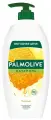 Гель-крем для душа Palmolive Натурэль: Питание (Мед и Увлажняющее Молочко), 750 мл