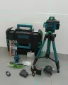 Лазерный уровень, нивелир 16 линий 4D, 360 градусов, со штативом