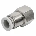 Штуцер цанговый прямой Airtac PCF802, фитинг пневматический с внутренней резьбой PT1/4 под трубку с наружным диаметром 8 мм (уп.10шт)
