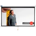 Экран для проектора SOK SCPSW-299x168 135 16:9 настенно-потолочный, ручной, матовый, белый