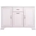 Тумба Anrex TIFFANY 3D1S, 90.1 x 37 x 139 см, цвет: вудлайн кремовый