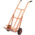 Тележка грузовая на колесиках Сибртех, 130 кг грузоподъемность, платформа 350 х 200 мм, облегченная двухколесная, 689493