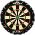 Двухслойная мишень для Дартс, Winmau Blade 6 Dual Core, профессиональный уровень, тонкие пластины