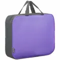 Папка на молнии с ручками Staff Everyday, А4, ширина 80 мм, полиэстер, сиреневая, 270741