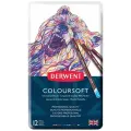 Derwent Цветные карандаши Coloursoft, 12 цветов (0701026), ассорти