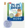 Наполнитель для кошачьего туалета Pi-Pi-Bent DeLuxe Fresh Grass глиняный, комкующийся, 5кг