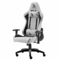 Игровое кресло компьютерное GAMELAB PALADIN, серебристый, текстиль