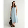 Платья Maison David DRESS-2 светло-голубой, Размер XXL