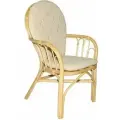 Стул из натурального ротанга с подушкой 04/16, цвет натуральный