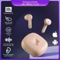 Блютуз наушники беспроводные JBL Wave Flex, Весит всего 3,8 грамма, конструкция наполовину в ухе, удобна в носке, время автономной работы составляет 32 часа, шумоподавление во время звонков